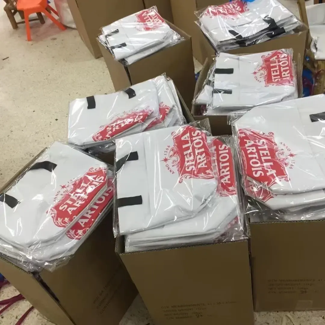 Packaged production units and open cartons available for pre-shipment comparison against an approved sample